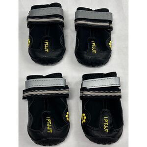 NEW Size 5 Dog Boots Waterproof Paw Protectors Pet Shoes for Dogs 4 Pcs Booties